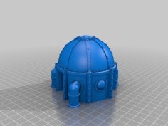 Industrial Wargaming Dome Remix 3D Printer Model