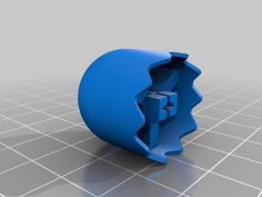 Ghost Keycap (pacman) 3D Printer Model