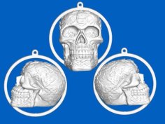 UNuSuaL Ornaments – Celtic Skull 3D Printer Model