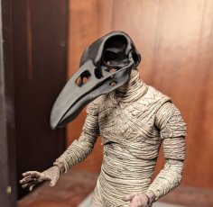 Khonshu Raven Skull For Neca Mummy 3D Printer Model