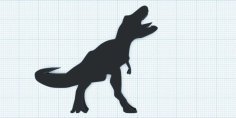 T-Rex Silhouettes 3D Printer Model