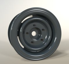 1.55 Landrover Style Rim 3D Printer Model