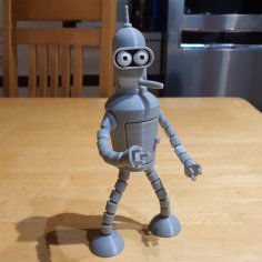 Bender Bending Rodríguez (Futurama) Modular 3D Printer Model