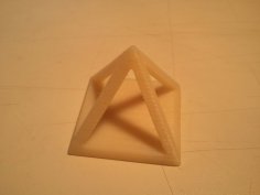 Hollow Calibration Pyramid 3D Printer Model