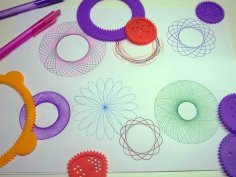 41 Piece Spirograph 3D Printer Model