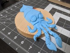 Flexi Squid! 3D Printer Model