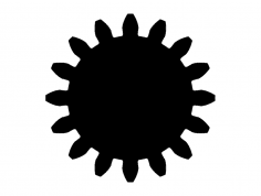 Gear dxf File