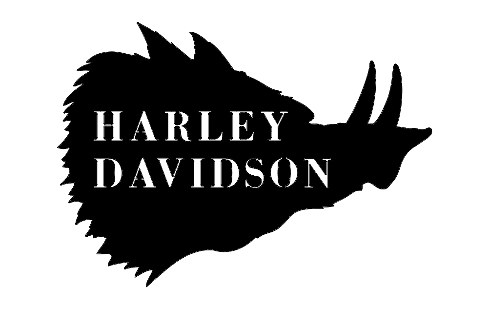 Harley hog dxf File