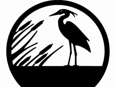 Garça (Heron) dxf 文件