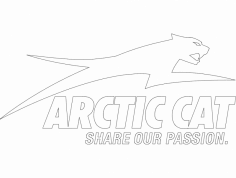 Arctic Cat 1 fichier dxf