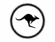 Kanguru dxf Dosyası