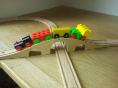 Brio To Duplo Wagon Converter 3D Printer Model