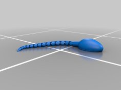 3d Printable Articulated Sperm 3D Printer Model