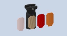 Shade Vertical Foregrip 3D Printer Model