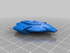 Star Trek DS9 Defiant 1:2000 3D Printer Model