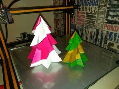 Candy Cane Christmas Tree 3D Printer Model