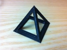 Lattice Calibration Pyramid 3D Printer Model