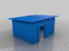 Shanties For 28mm Gaming 3D Printer Model