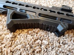 Keymod Angled Foregrip 3D Printer Model