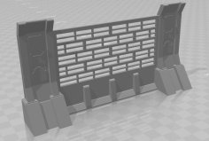 Perimeter Fence For Star Wars Legion 3D Printer Model