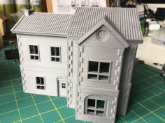 2 Floor House Wargaming 28mm 3D Printer Model