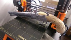 Flintlock Pistol 3D Printer Model