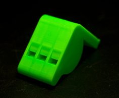 Funky 3 Tone Whistle 3D Printer Model