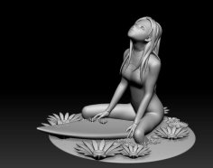 SurfGirl 3D Printer Model