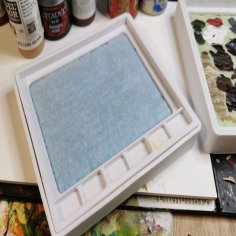 Wet Palette For Miniature Painting 3D Printer Model