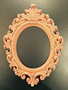 Baroque Picture Frame 3D Printer Model