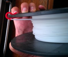 Filament Clip 3D Printer Model