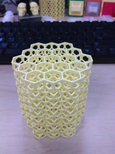 Hex Tray 3D Printer Model