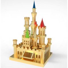 Toy Castle 3D Printer Model