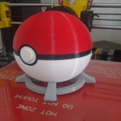 Pokeball 3D Printer Model