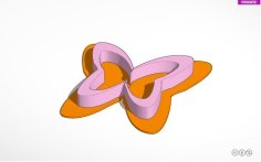 Butterfly Cookie Cutter 3D Printer Model