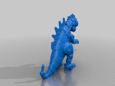 Robo Godzilla 3D Printer Model