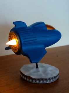 Swoosh! The Electric Tea Light Flyer 3D Printer Model