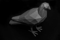 LowPolyPigeon 3D Printer Model