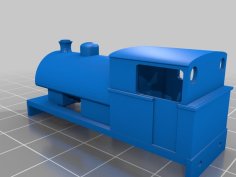 N Gauge Generic Saddle Tank Loco 3D Printer Model