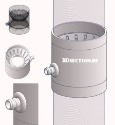 Rain Collector / Regensammler 3D Printer Model