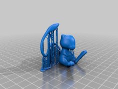 Mew Presupported 3D Printer Model