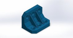 Escuadra Para Perfil De 1 Pulgada 3D Printer Model