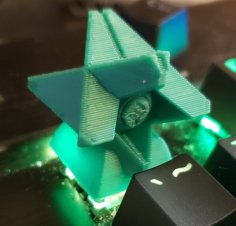 Ghost Key Cap Remix 3D Printer Model