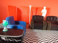 Twin Peaks Black Lodge Set 3D Printer Model