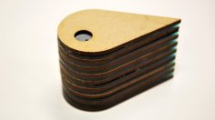 Laser Cut MDF Pencil Sharpener