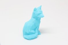 Low Poly Fox 3D Printer Model