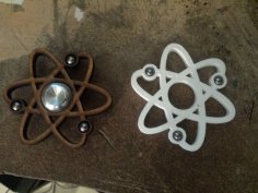 Laser Cut Atom Fidget Spinner