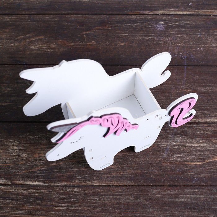 Laser Cut Unicorn Pencil Holder