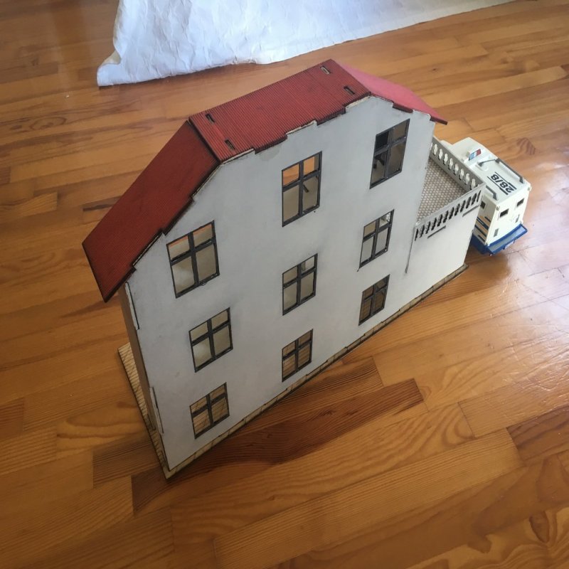 Laser Cut House for Playmobil Laser Cutting