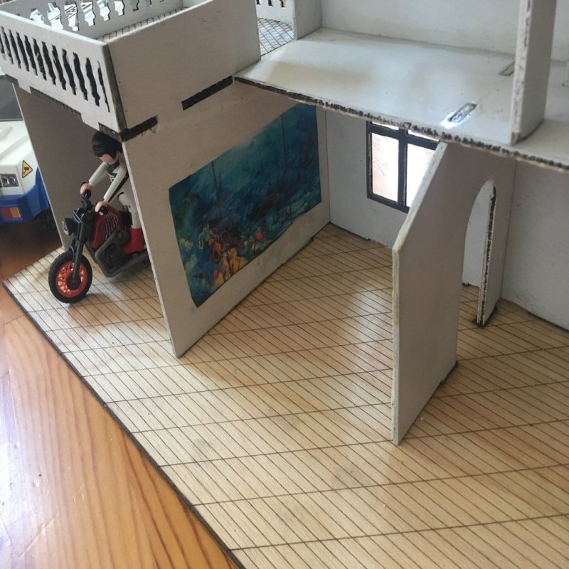 Laser Cut House for Playmobil Laser Cutting